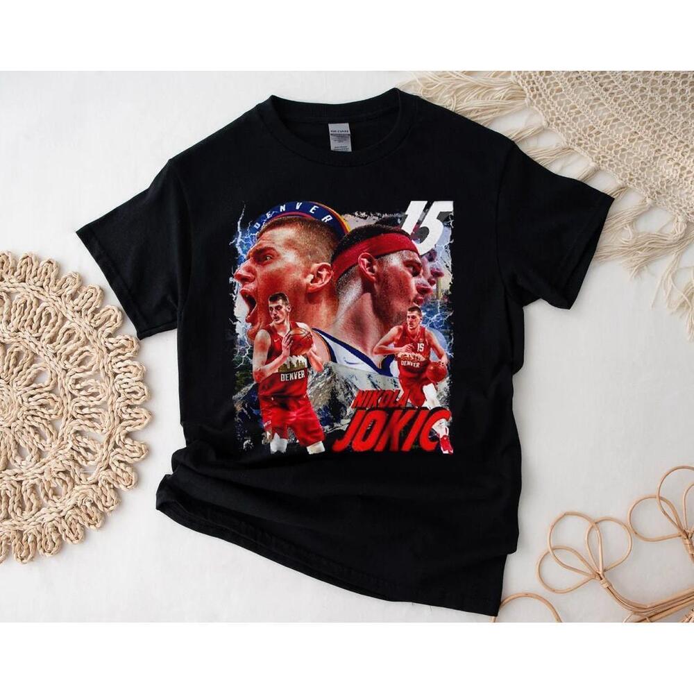 Retro Nikola Shirt American Basketball Sport